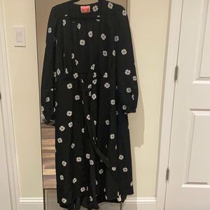 Kate spade lightweight long sleeve wrap dress